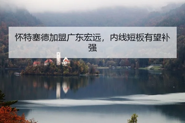 怀特塞德加盟广东宏远，内线短板有望补强